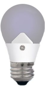 GE Lighting LED 83645 4.5-watt 350-Lumen A15 Refrigerator Freezer Bulb with Medium Base, 1-Pack