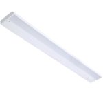 GetInLight 3 Color Levels Dimmable LED Under Cabinet Lighting with ETL Listed, Warm White (2700K), Soft White (3000K), Bright White (4000K), White Finished, 32 Inch, IN-0210-4