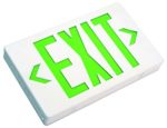 Nicor Lighting EXL1-10-UNV-WH-G-2 LED Emergency Exit Sign