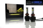 Apex ® H7 ( ** White ** ) LED Headlight Bulbs Conversion Kit with CREE Tech 60w Total (2 x 30w) 6,000Lm (2 x 3000Lm) (from HID or Halogen) All-in-One Plug & Play LEDS Kit