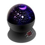 Constellation Night Light, SCOPOW Star Sky with LED Timer Auto-Shut Off, 360 Degree Rotation Colorful Moon Night Lamp Gift for Baby Kid Children Bedroom Nursery Decor