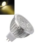 MR16 4W Warm White High Power Focus 4 LED Spot Lamp Bulbs AC/DC 12V.