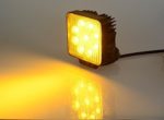 LED Lights Bar, LED Work Light Bar – A-Lighting 2150 Lumen 27W Off Road LED Light Bar Driving Lamp For 4×4-Jeep Cabin/UTE/SUV/ATV/Truck/Car/Boat – Yellow light (Black)