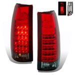 SPPC Red/Smoke LED Tail Lights For Chevy Full Size – Passenger and Driver Side