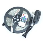 Led Lights Strip 12V Full Kit 16.4 ft 5M Waterproof SMD 5050 RGB Color Changing 150 leds Lighting with 10 Key IR Remote Controller 2A Power Supply by Song-Wing