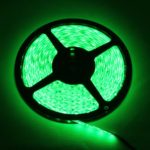Besdata 16.4ft 5M Waterproof Rope Lights 300 LED 5050 SMD Flexible LED Strip Light + 12V 6A Power Supply – Green – PL710A_US