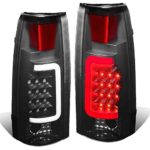 DNA Motoring TL-C10-LED-3D-BK-SM Tail Brake Lights, Driver and Passenger Side