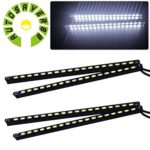 Daytime Running Light,AUTOSAVER88 High Power 5630 18-SMD Car COB LED DRL Fog Driving Lamps Lights 4pcs