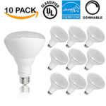 10 PACK – BR30 LED 11WATT (65W Equivalent), 2700K Soft White, DIMMABLE, Indoor/Outdoor Lighting, 850 Lumens, Flood Light Bulb, UL & ENERGY STAR LISTED