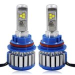 Win Power 9007(HB5) LED Hi-lo Beam Headlight CREE Bulbs Conversion Kits + Canbus (1 Pair)-2 Year Warranty