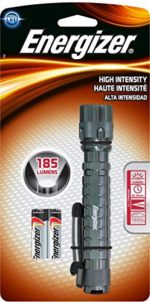 Energizer High Intensity Metal LED Flashlight (185 Lumens), Gunmetal Grey