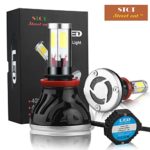 Street Cat H11/(H8/H9) LED Headlight Bulbs Conversion Kit All-in-one 40W 4000LM (x2) 6000K Daylight with Rainproof Driver