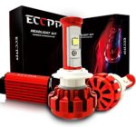 ECCPP LED Headlight Bulbs Conversion Kit High Power Bright- H7 – 80W,9600Lm 6K Cool White CREE – 3 Yr Warranty