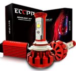 ECCPP LED Headlight Bulbs Conversion Kit High Power Bright- 9006 – 80W,9600Lm 6K Cool White CREE – 3 Yr Warranty