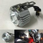 Goodkssop Super Bright Chrome Motorcycle LED Headlight Work Light Driving Fog Spot Lamp