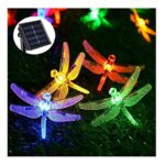 Livingly Light 20 LED Outdoor Solar String Lights Dragonflies Shape for Christmas Trees Garden Party