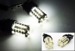 LEDIN A Pair of White 3156 40 SMD LED Tail Light Bulb 3157 3457 3057