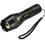 Rockbirds LED Flashlight, Water Resistant 5 Modes Tactical Flashlight for Camping, Hiking, Hunting