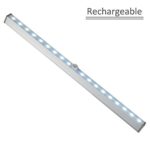 LightBiz Under Cabinet Led Lighting Rechargeable Wireless Motion Lights with 18 LEDs For Closet, Pantry, Kitchen, Hallway