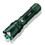 Toogh Tactical Portable LED Flashlight 1000 Lumens with 3 Modes（Blue,Black,Golden and Green color options ）