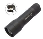 LUMIZOOM LZ250g LED Flashlight in Giftbox including Pouch, Batteries and Lanyard – With zoom function