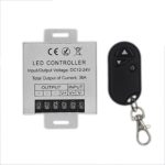 Generic 360W High Power aluminum shell RF Wireless Remote Control Dimmer DC 12V-24V 30A For Single Color LED Light