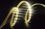 CBConcept UL Listed, 10 Feet,Super Bright 2700 Lumen, 3000K Warm White, Dimmable, 110-120V AC Flexible Flat LED Strip Rope Light, 180 Units 5050 SMD LEDs, Waterproof IP65, Accessories Included, Size: 0.57 Inch Width X 0.33 Inch Thickness- [Christmas Lighting, Indoor / Outdoor Rope Lighting, Ceiling Light, Kitchen Lighting] [Ready to use]