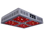Spider Farmer Reflector 600W Led Grow Light Full Spectrum IR Dimmable for Hydroponic Indoor Garden and Greenhouse Plants with Veg and Bloom Dual Dimmer Switches