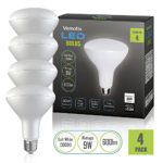 LED Light Bulb BR30 – Soft White 3000K – 9W Bulbs – 60 Watt Equivalent (Pack of 4)