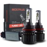 MOSTPLUS 6000K White CREE 9007 (HB5) High and Low Beam LED Headlight Kit 8000LM 80W Per Pair with 3 Years Warranty