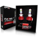 OPT7 Fluxbeam 9006 LED Headlight Pair Kit for Motorcycles – 6000K Cool White 60w 7,000Lm 6K CREE – 2 Yr Warranty