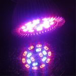 Tuscom 18 LED E27 Grow Light Lamp Veg Flower Indoor Hydroponic Plant Full Spectrum 18W