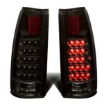 Chevy GMC C/K Series LED Tail Brake Reverse Light Kit (Black Smoke)