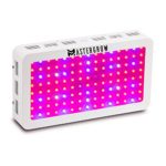 MasterGrow 1200W Double Chips Led Grow Light Full Spectrum 410-730nm For Greenhouse Indoor Plants Medicinal Plants Flowering and Growing（10wX120pcs）