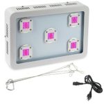 LED grow light 1000W , Nexlux Module Design Full Spectrum for Greenhouse and Indoor Plants Flowering Growing (5pcs Integrated 200W Leds)