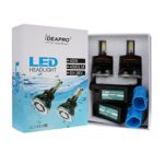 Aokland LED Headlight Bulbs All-in-One Conversion Kit – 9007 -7,200Lm 80W 6000K Cool White CREE