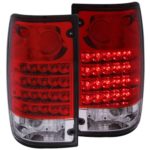 Anzo USA 311043 Toyota Pickup Red/Clear LED Tail Light Assembly – (Sold in Pairs)