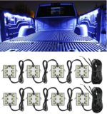 Truck Bed Light Kit with 48 Super Bright Color White LED Waterproof Lighting System for Pickup Truck Unloading Cargo Area