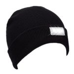 ALLMILL Unisex 5 LED Knitted Beanie Hat for,Camping Grilling, Auto Repair, Jogging, Walking, or Handyman Working.Hands Free Led Beanie Cap (Black)