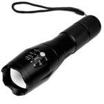 ONSON Outdoor Tactical Flashlight,Ultra Bright LED Handheld Portable Flashlights,Water Resistant Torch with Adjustable Focus and 5 Light Modes,Battery Not Included
