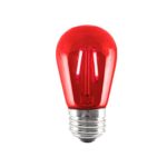 Bulbrite 776563 LED2S14/RED/FIL 2W LED S14 Sign Bulb, Red