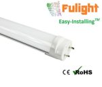 Fulight 12-30V DC ¤ LED F15T8 Tube Light (Rotatable) -18″(17-3/4″ Actual Length) 1.5FT 7W (15W Equivalent), Daylight 6000K, Double-End Powered, Frosted Cover – for Automotive / RV Lighting