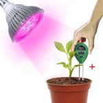 fitTek Led Grow light Bulb , Grow Plant Light for Hydropoics Greenhouse Organic -E26 12W