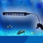 48 LED Clip Lamp Light Aquarium Fish Tank Plant Grow White & Blue Adjustable Arm (48 LEDs)