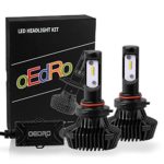 oEdRo 9005 HB3 LED Headlight Bulbs 80W 8000LM 6500K High Beam LED Headlight Kit Super White Replace for Halogen or HID Bulbs