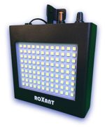 Roxant Pulse Strobe Light With 108 Super-Bright Mini LEDs With Auto Sound Activated Mode OR Adjustable Flash Speed Control