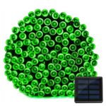 Vmanoo Solar Christmas Lights 72ft 22m 200 LED 8 Modes Solar Fairy String Lights for Outdoor, Gardens, Homes, Wedding, Christmas Party, Waterproof (Green)