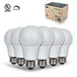 Thinklux LED A19 Light Bulb, 9W (60W Equal), 3000K (Warm White), Dimmable (Pack of 6)