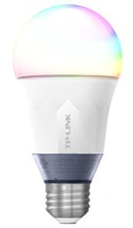 TP-Link Multicolor Smart Wi-Fi A19 LED Bulb, Works with Alexa, Dimmable, Tunable White, 16 Million Colors, No Hub Required, 60W Equivalent, 1-Pack (LB130)