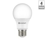 EcoSmart 40W Equivalent Daylight A19 Energy Star + Dimmable LED Light Bulb (4-Pack)